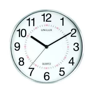 Image of Unilux Aria Clock Metal Grey 400094280 JD02236