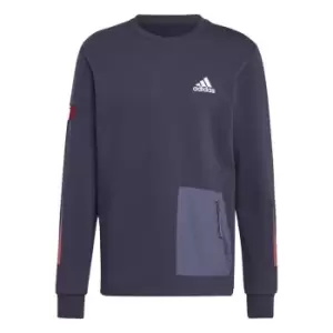 Image of adidas FRXV Sweater Mens - Blue