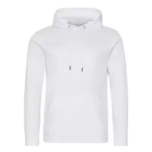 Image of AWDis Adults Unisex Polyester Sports Hoodie (M) (Arctic White)