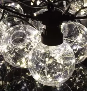 Image of Lyyt LED 7.5 Metre Festoon Light Waterproof Warm White (10 Lights)