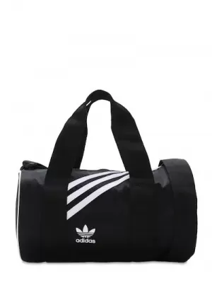 Image of Adidas Originals Nylon Mini Duffle Bag - Black