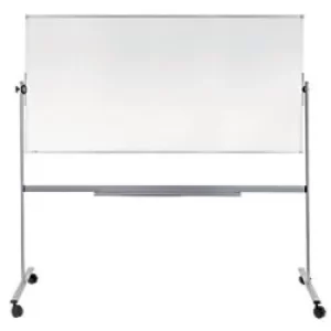 Image of Legamaster Economy Magnetic Revolving Whiteboard Lacquered Steel 200 x 100 cm