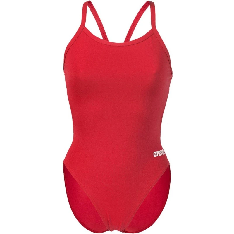 Image of Womens 1 Piece swimsuit Arena Team Chanllenge Solid Rouge Female 38