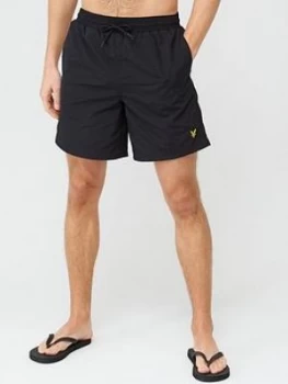 Image of Lyle & Scott Plain Swimshort - Black Size M Men