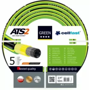 Image of Garden Hose ATS2 3/4 50m Green Cellfast Green