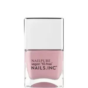 Image of nails inc. Nailpure Bond Street Passage Nail Varnish 14ml