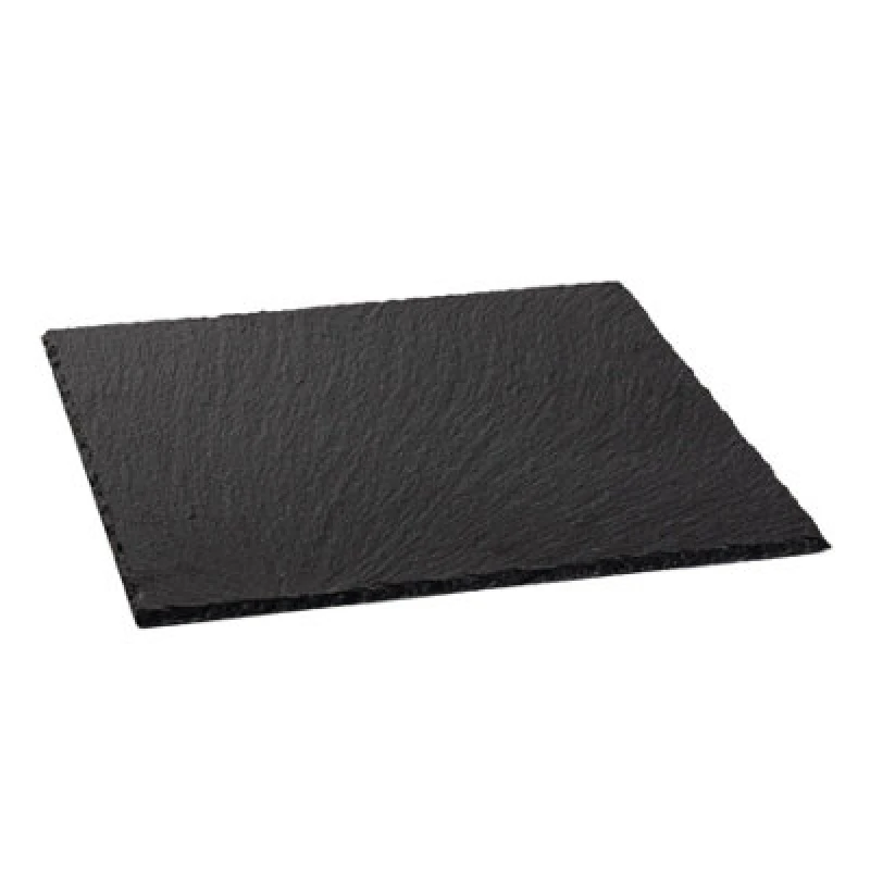 Image of Argon Tableware Square Slate Serving Platter - 33Cm