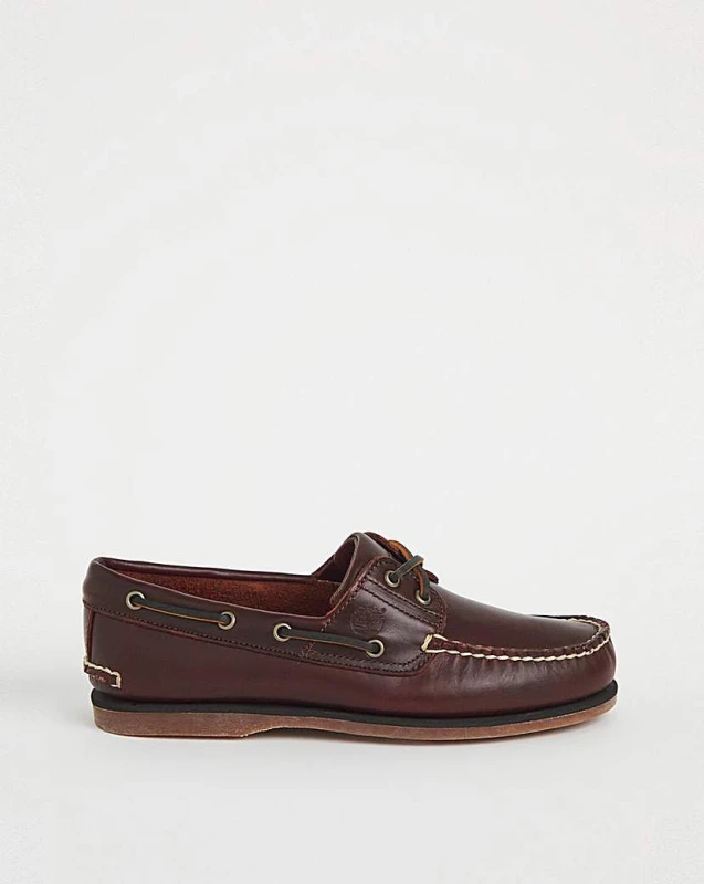 Image of Timberland - 25077 Classic Boat - Rootbeer - UK 9 Brown male DA0278RTB9