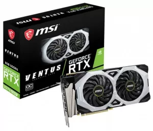 Image of MSI Ventus GeForce RTX2070 Super 8GB GDDR6 Graphics Card