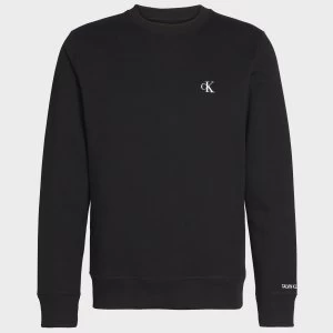 Image of CK Jeans Mens Essential Crewneck Sweatshirt - CK Black - M