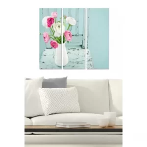 Image of MDF1922525 Multicolor Decorative MDF Painting (3 Pieces)