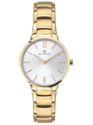 Image of Accurist Ladies Classic Gold Tone Bracelet Watch 8174