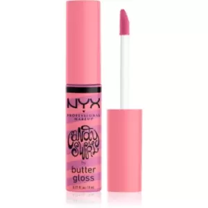 Image of NYX Professional Makeup Butter Gloss Candy Swirl lip gloss shade 02 Sprinkle 8 ml