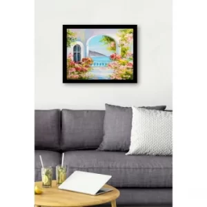 Image of SC0996 Multicolor Decorative Framed MDF Painting