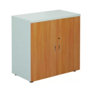 Image of 800 Cupboard White/Beech KF822684