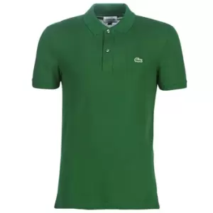 Image of Mens Slim fit Lacoste Polo Shirt in petit pique Size 6 - XL Green
