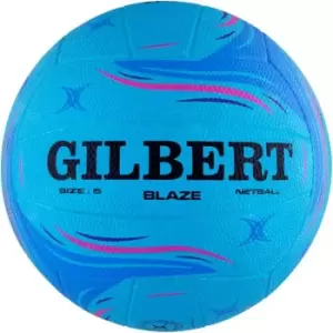 Image of Gilbert Blaze Training Netball - Blue