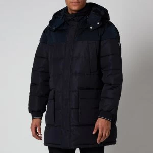 Image of Armani Exchange Parka Jacket Navy Size XL Men