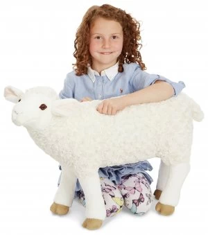 Image of Melissa Doug Sheep Soft Toy Giant.