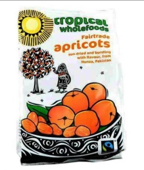 Image of Tropical Wholefoods Apricot - Fairtrade - 125g