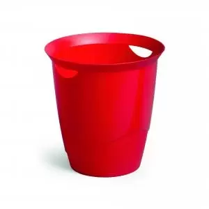 Image of Durable Waste Bin Trend 16 Litres Red 10909DR