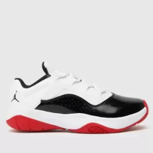 Image of Jordan Air Jordan 11 Cmft Low (Gs), White/Black-University Red, size: 4, Unisex, Shoes grade school, CZ0907-102