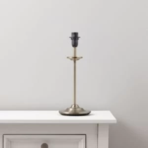 Image of Annabel Grey Brass effect Lamp base