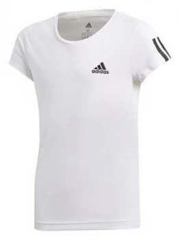 Image of Adidas Youth Training Equipment T-Shirt - White/Black