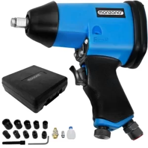 Image of Pneumatic Impact Wrench 1/2' Torque Powerful Hand Tool