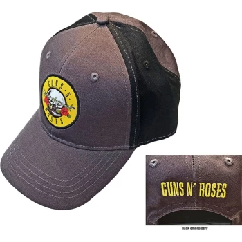 Image of Guns N' Roses - Circle Logo Unisex Baseball Cap - Black Grey