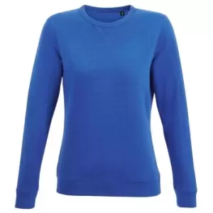 Image of SOLS Womens/Ladies Sully Sweatshirt (L) (Royal Blue)
