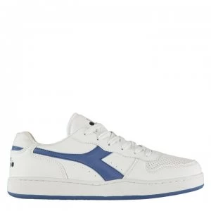 Image of Diadora Lifestyle Playground Trainers Mens - White/Blue Moon