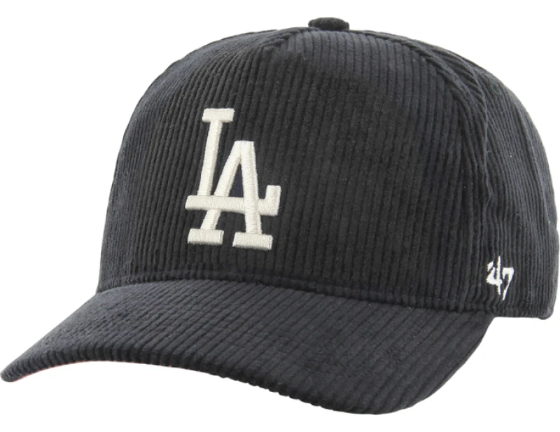 Image of '47 Brand Mlb Los Angeles Thick Cord 47 Hitch Cap Black OSFA