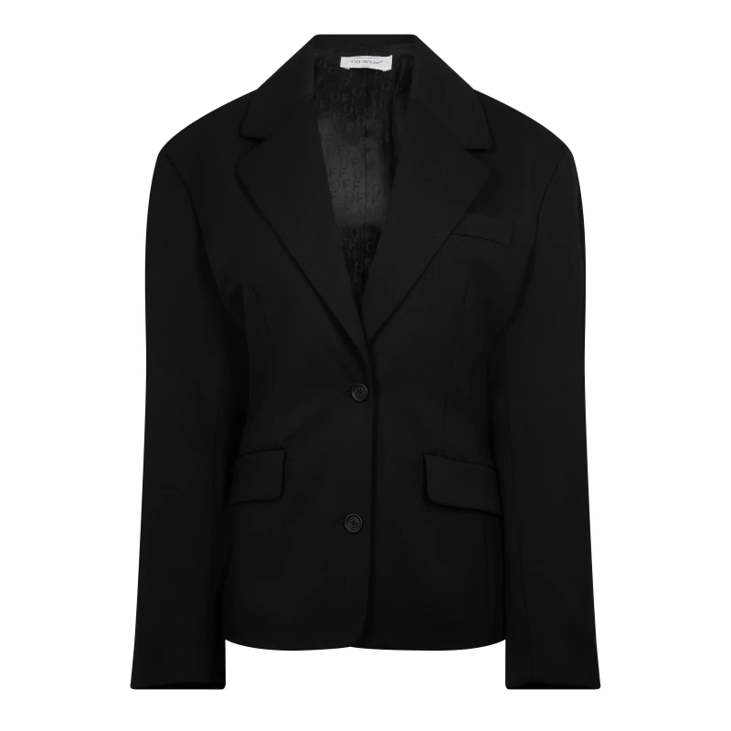 Image of Off White Womens - Tailored Suit Jacket Black female 4 (3XS)