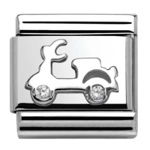 Image of Nomination CLASSIC Silvershine Symbols Scooter Charm 330311/03