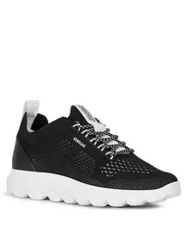 Image of Geox Spherica Trainers - Black, Size 6, Women