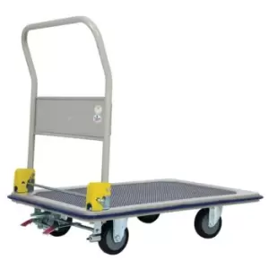Image of Slingsby Steel Folding Platform Truck With Foot Operated Brake