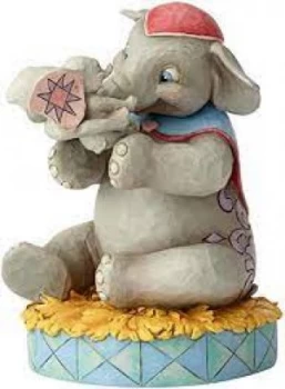 Image of A Mother's Unconditional Love Mrs Jumbo & Dumbo (Dumbo) Disney Traditions Figurine