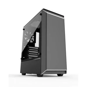 Image of Phanteks Eclipse P300 Glass Midi Tower Case - Black/White