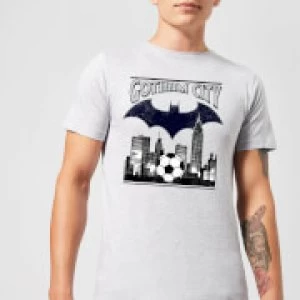 Image of DC Comics Batman Football Gotham City T-Shirt - Grey - 3XL