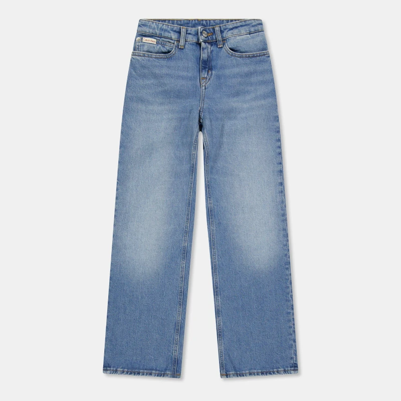 Image of Calvin Klein Jeans Kids Wide Leg Cloudy Blue 1AA female 12Y