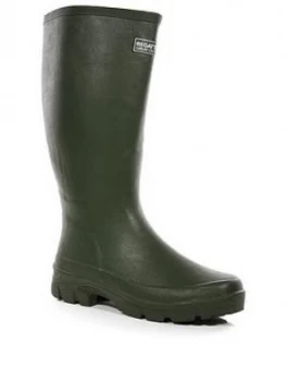Image of Regatta Mumford Wellington Boots, Khaki, Size 11, Men