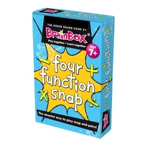 Image of BrainBox Four Function Snap Card Game