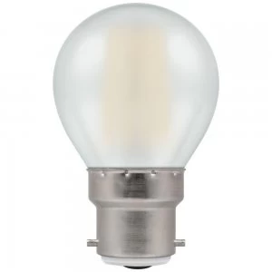 Image of Crompton LED Round BC B22 Filament Dimmable Pearl 5W - Warm White