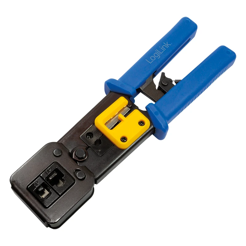 Image of LogiLink WZ0037 cable crimper Combination tool Black. Blue