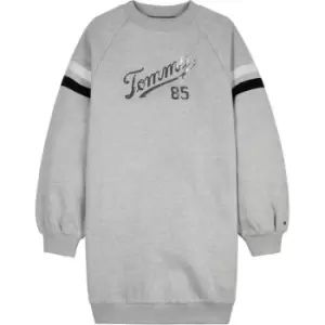Image of Tommy Hilfiger Tommy Sequins Sweat Dress L/S - Grey