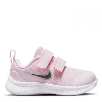 Image of Nike Star Runner 3 Baby/Toddler Trainers - Pink/Black