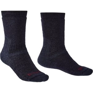 Image of Bridgedale EXPLORER Heavyweight Merino Performance Unisex - Medium Black
