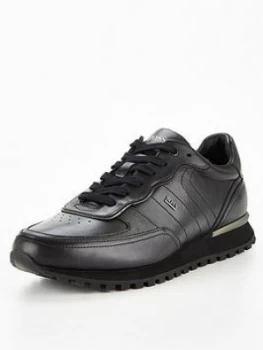 Image of Hugo Boss Parkour Premium Runner Trainers Black Men