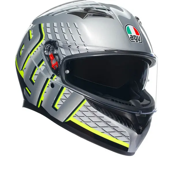 Image of AGV K3 E2206 MPLK Fortify Grey Black Yellow Fluo 011 S
